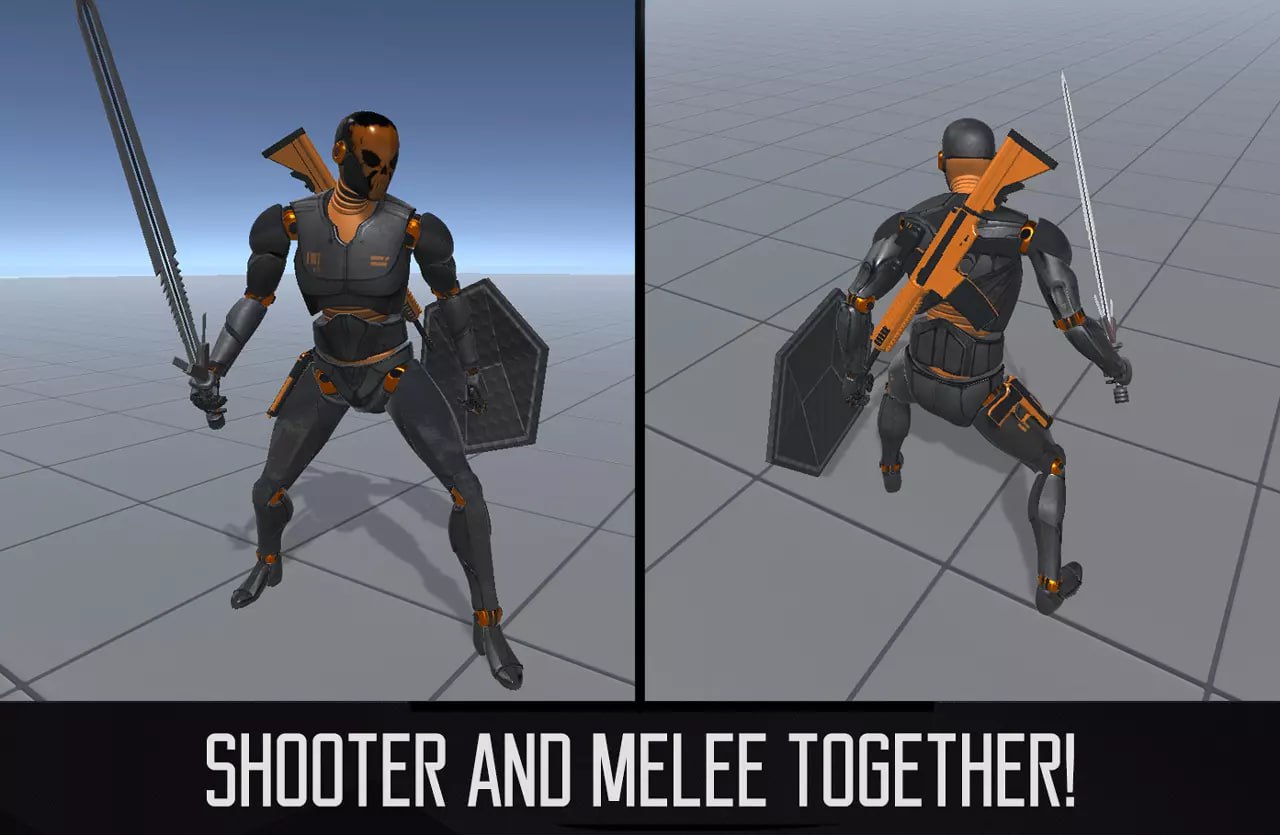 Third Person Controller - Shooter Template📱 - изображение 3